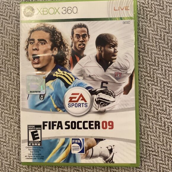 FIFA Soccer 09 (Microsoft Xbox 360, 2008) With Manual - Picture 1 of 6